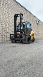 Cat Diesel 9000 lbs. Forklift with Cab