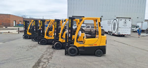 HYSTER FORKLIFTS LPG 4000-5000 LBS.