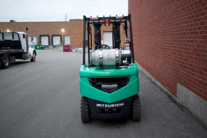 Brand-New Mitsubishi FG25N Outdoor Forklift with 5000 LBS Capacity